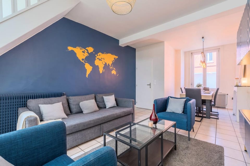 4 BR & 4 bathroom house close to Parc Barbieux Apartment in Hauts-de-France