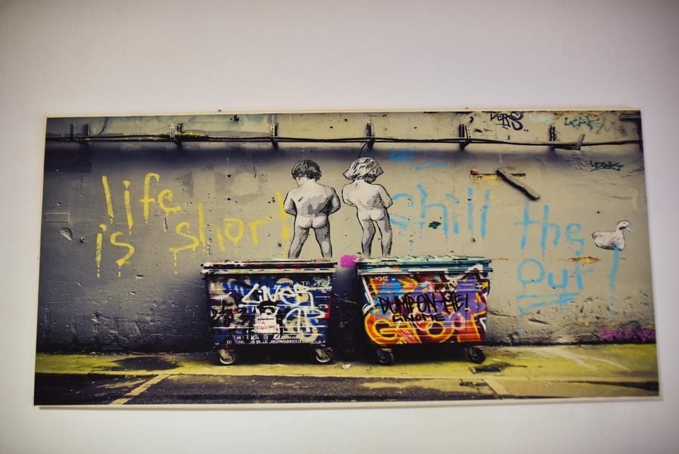 Vintage Blue Apartment in North Macedonia