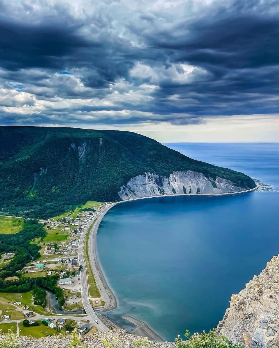 Hiking, Mountain view, Sea view