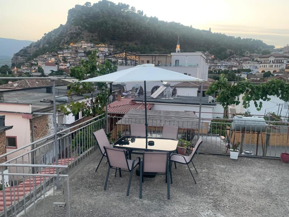 Patio, Natural landscape, Mountain view