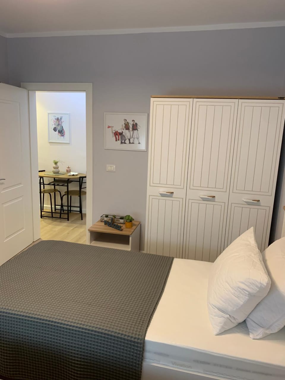 Bed, Bedroom, wardrobe