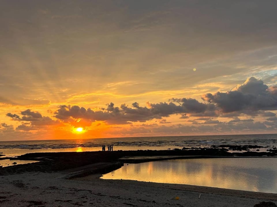 Natural landscape, Beach, Sea view, Sunrise