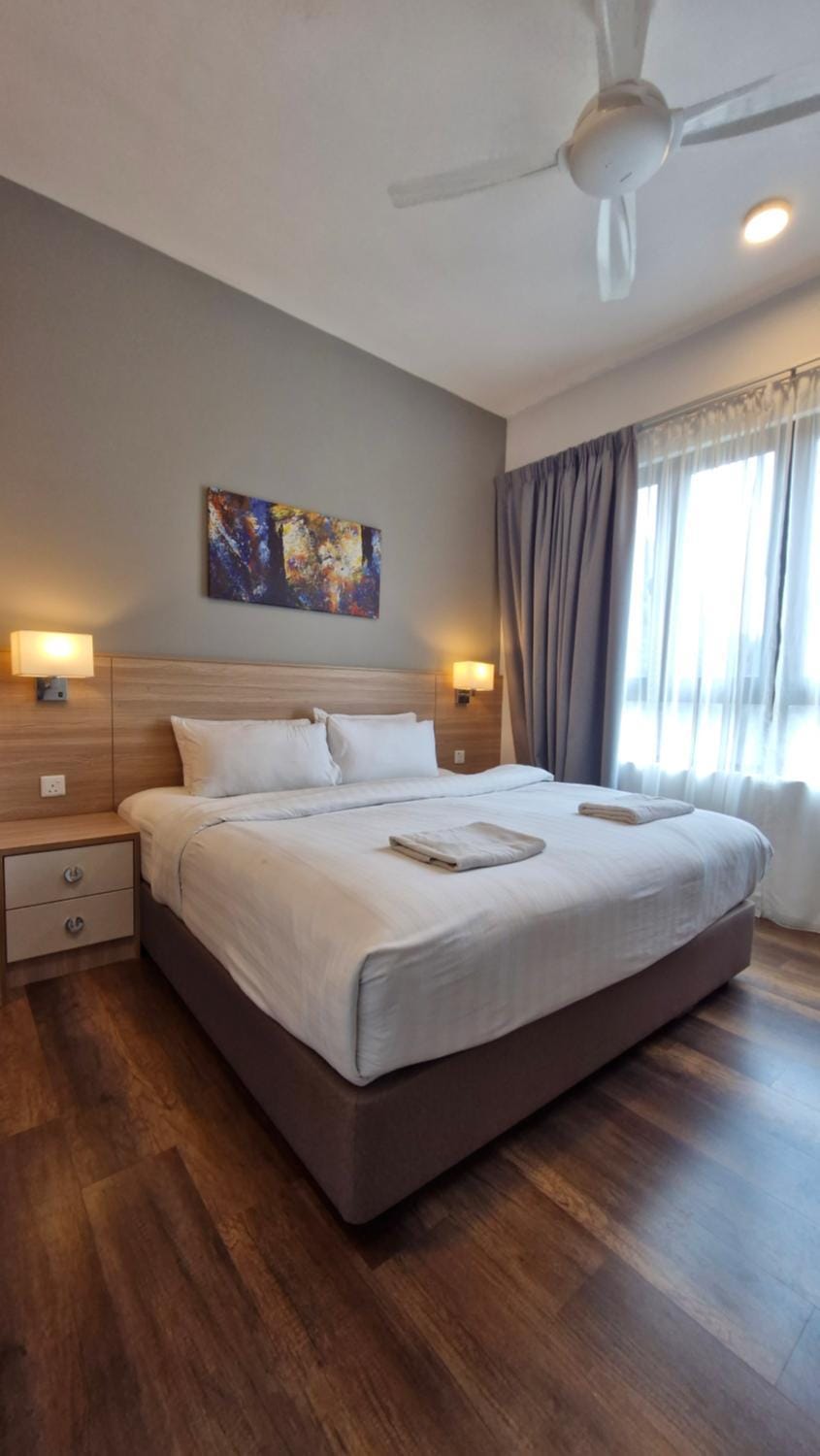 Bed, Bedroom, air conditioner