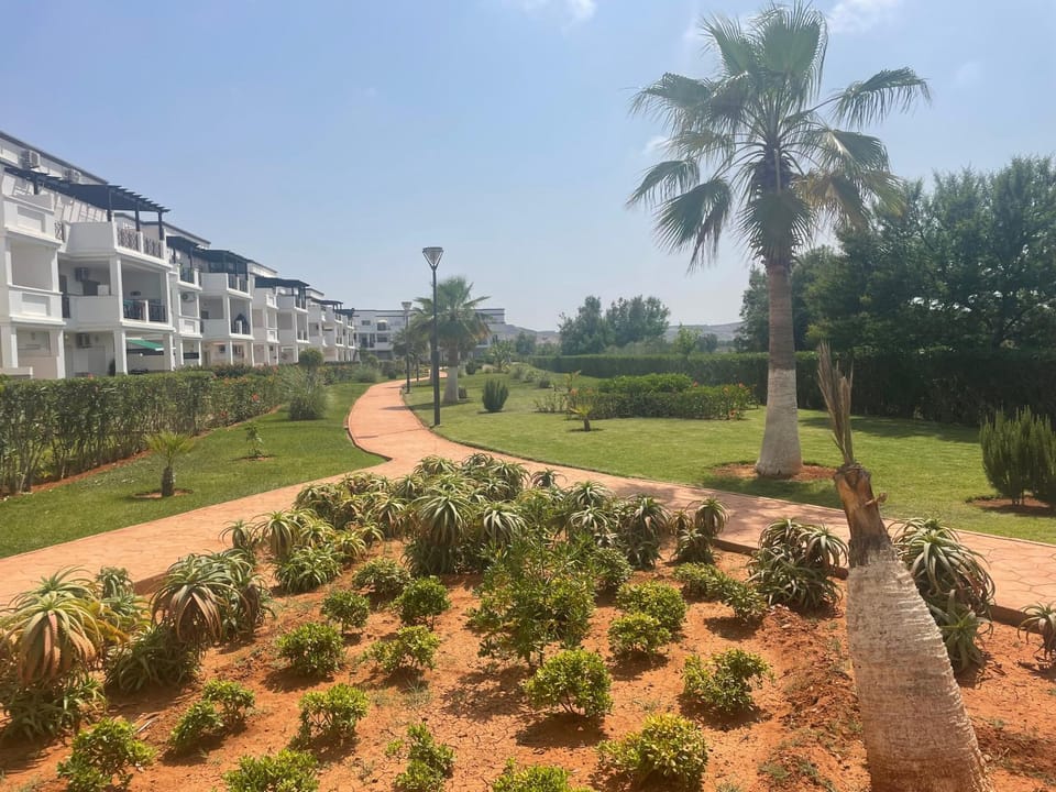 Property building, Garden view