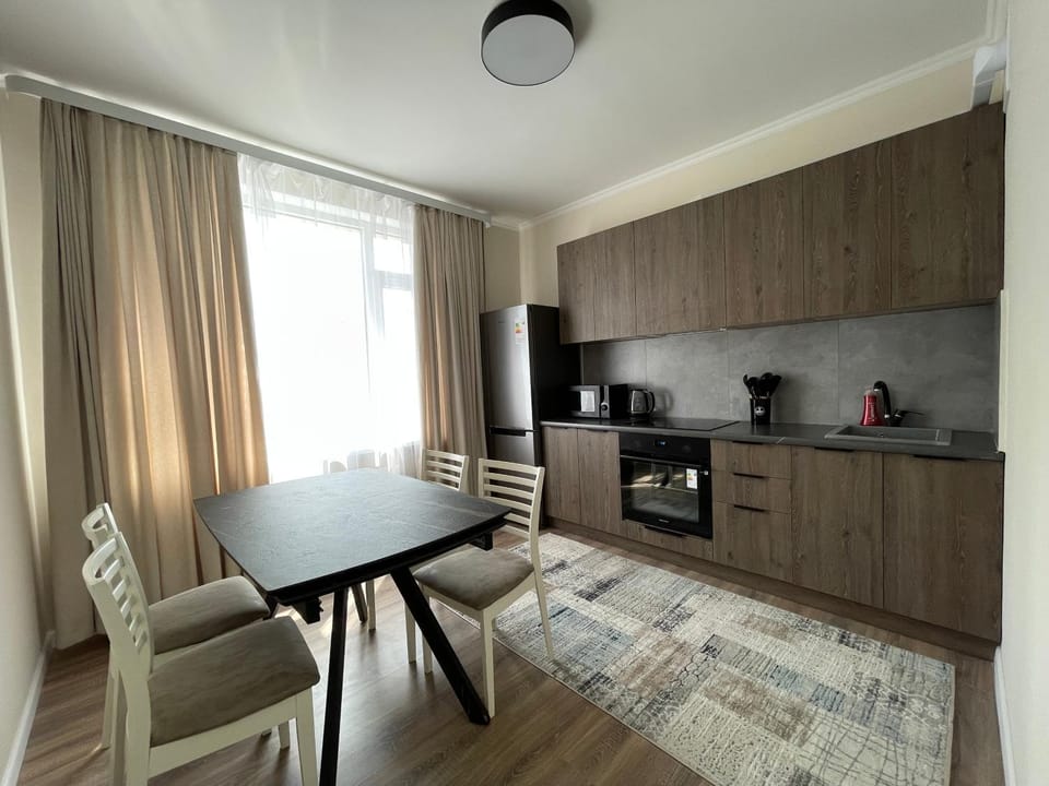 Kitchen or kitchenette, Dining area, minibar, pet friendly, stove