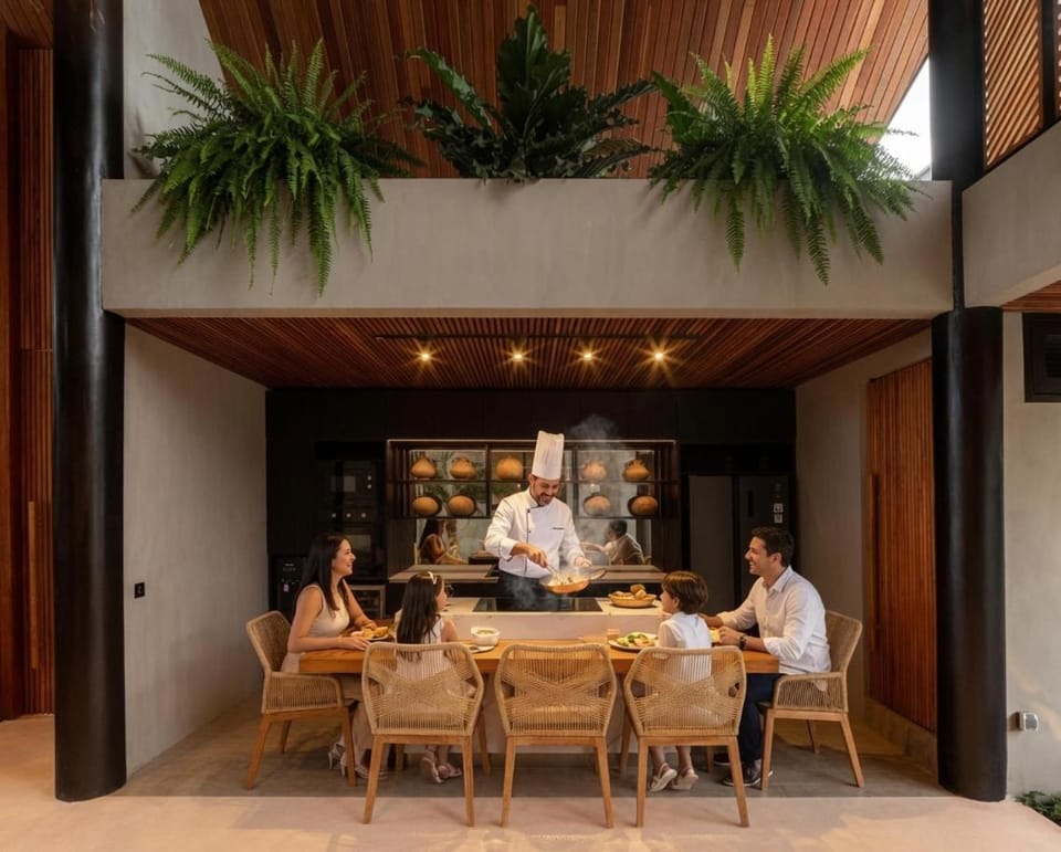 Award-Winning 3BR Villa 25m Pool Villa FEH Villa in North Kuta