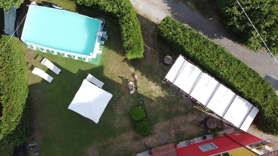 Property building, Summer, Communal kitchen, Garden view, Swimming pool