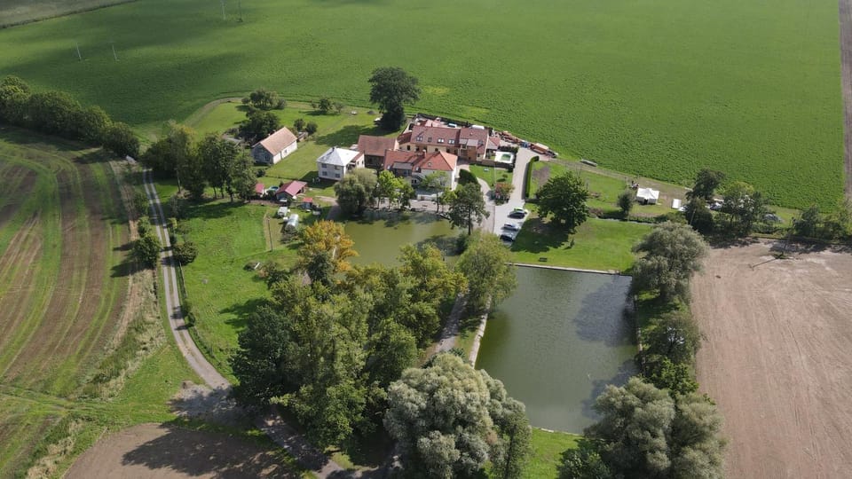 Natural landscape, Bird's eye view, Lake view