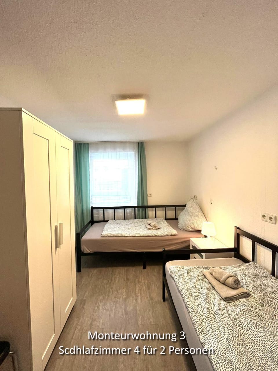 Bed, Photo of the whole room, Bedroom, wardrobe