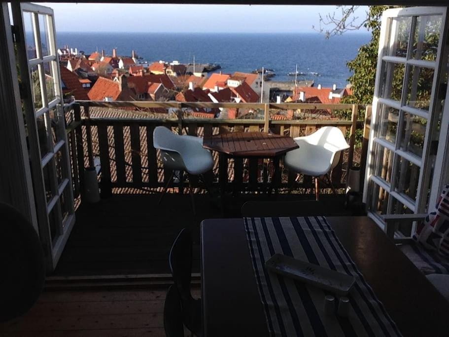 SPECTACULAR PANORAMIC VIEWS OF GUDHJEM House in Bornholm