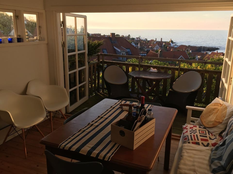 SPECTACULAR PANORAMIC VIEWS OF GUDHJEM House in Bornholm