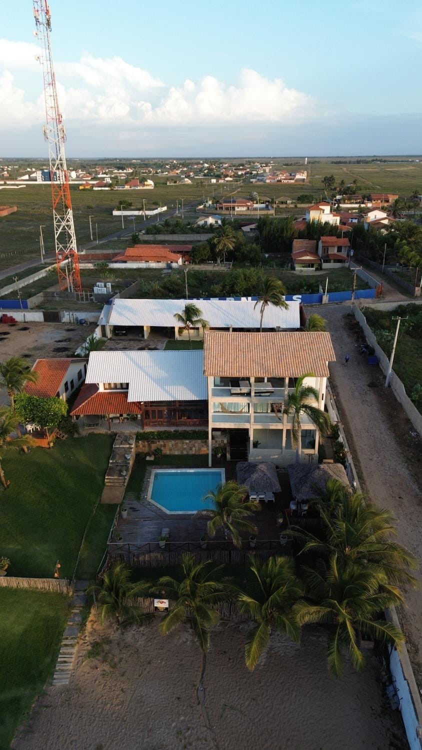 Property building, Bird's eye view, Pool view, Swimming pool