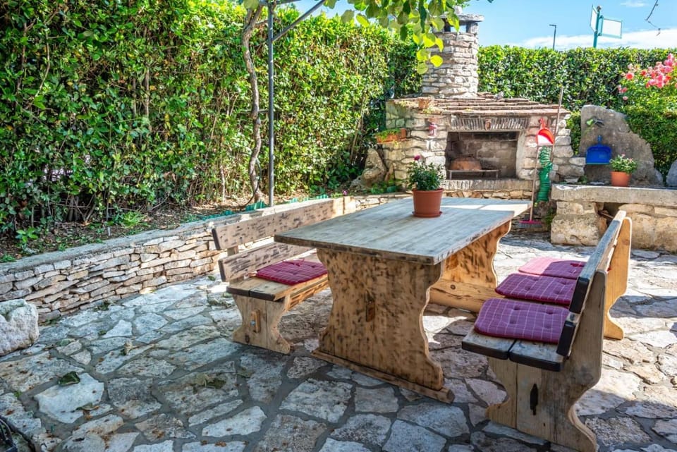 Property building, Patio