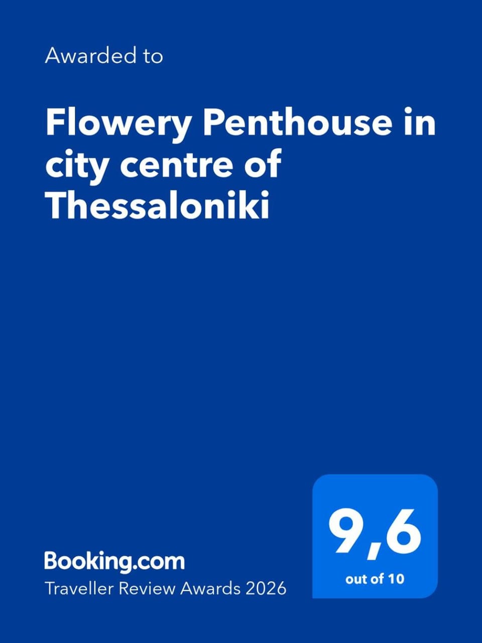Flowery Penthouse in city centre of Thessaloniki Apartment in Thessaloniki