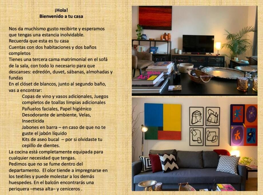 Excelente departamento en la Condesa Apartment in Mexico City