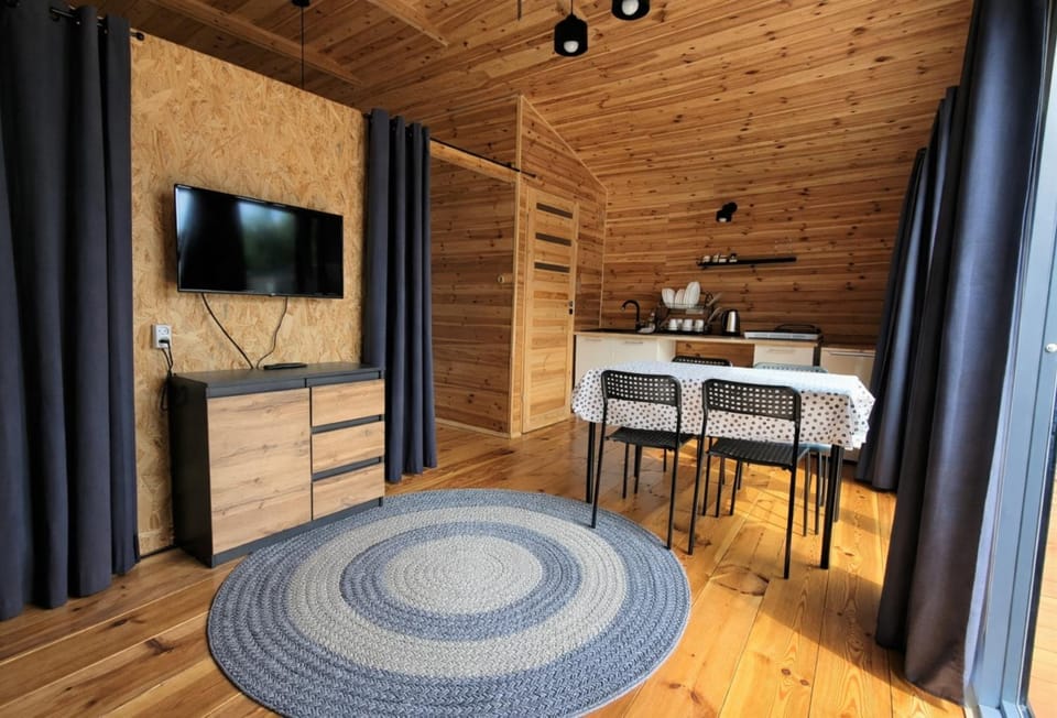 Reset Camp domki wakacyjne Nature lodge in Pomeranian Voivodeship