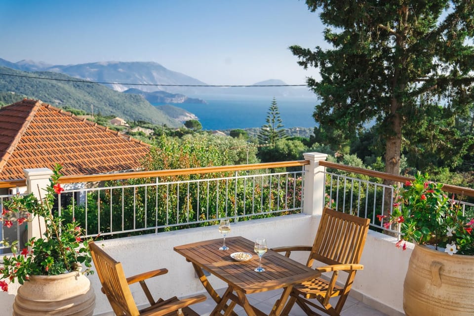 Day, Natural landscape, View (from property/room), Seating area, Mountain view, Sea view