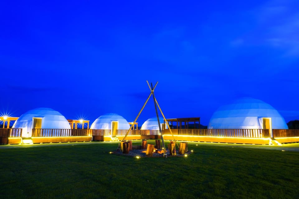 Property building, Night, Natural landscape