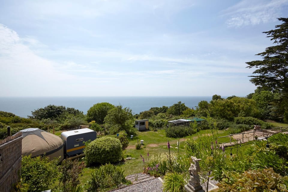 Natural landscape, Garden view, Sea view