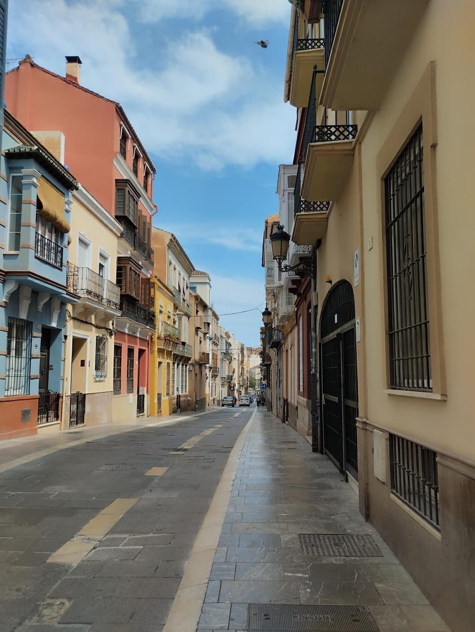 Quiet street view