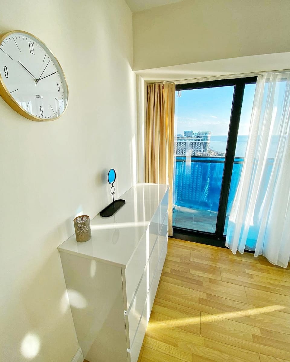 Bed, View (from property/room), Balcony/Terrace, Kitchen or kitchenette, Photo of the whole room, Bedroom, hair dresser