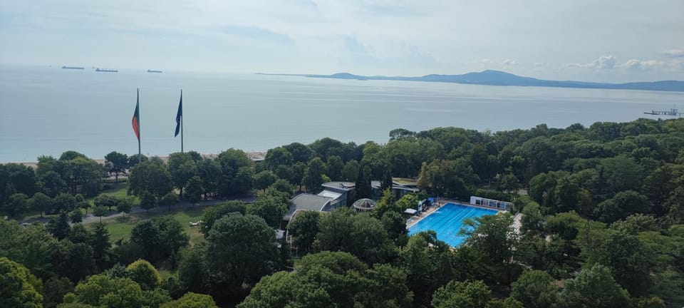 Day, Pool view, Sea view, Swimming pool