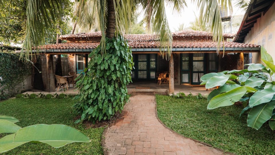 Property building, Garden view