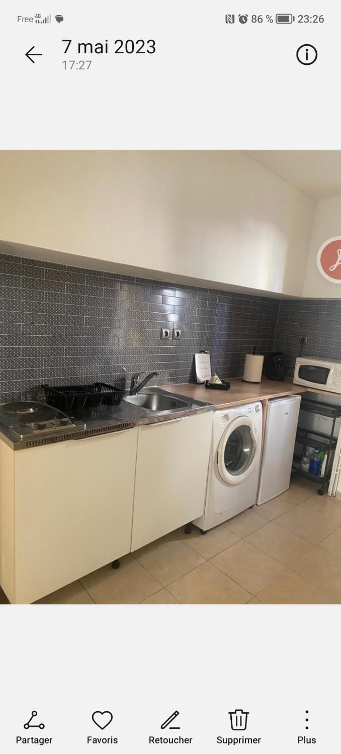 Charmant T1 à 5 min à pieds du centre ville ! Apartment in Béziers