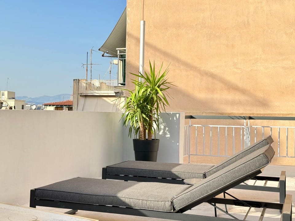 Patio, Day, View (from property/room), Balcony/Terrace, sunbed