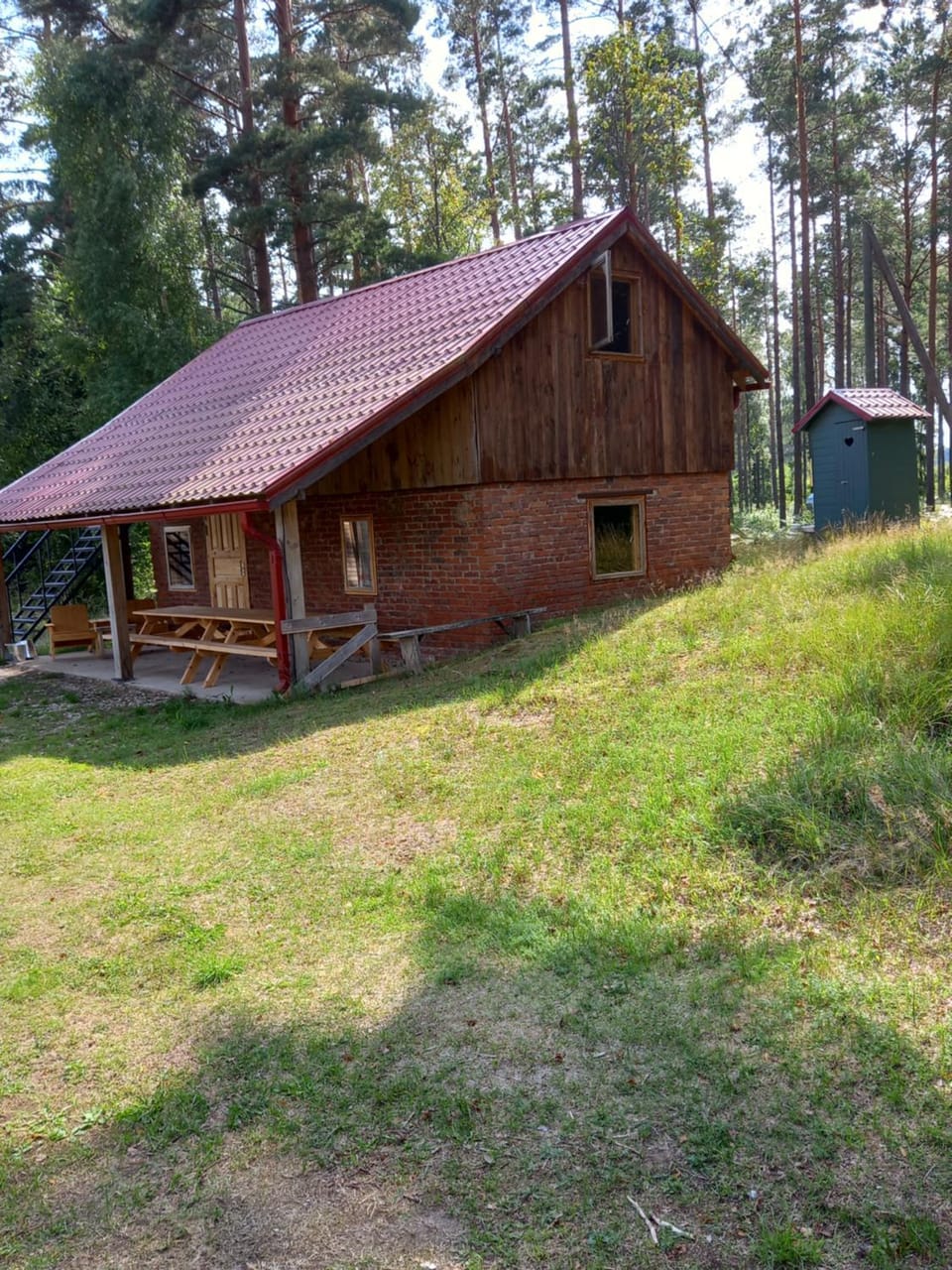 Strautmali Red House in Mazirbe Apartment in Estonia