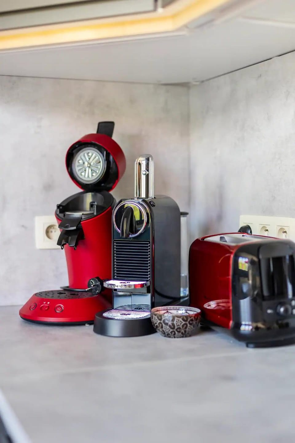 Coffee/tea facilities, Kitchen or kitchenette, toaster