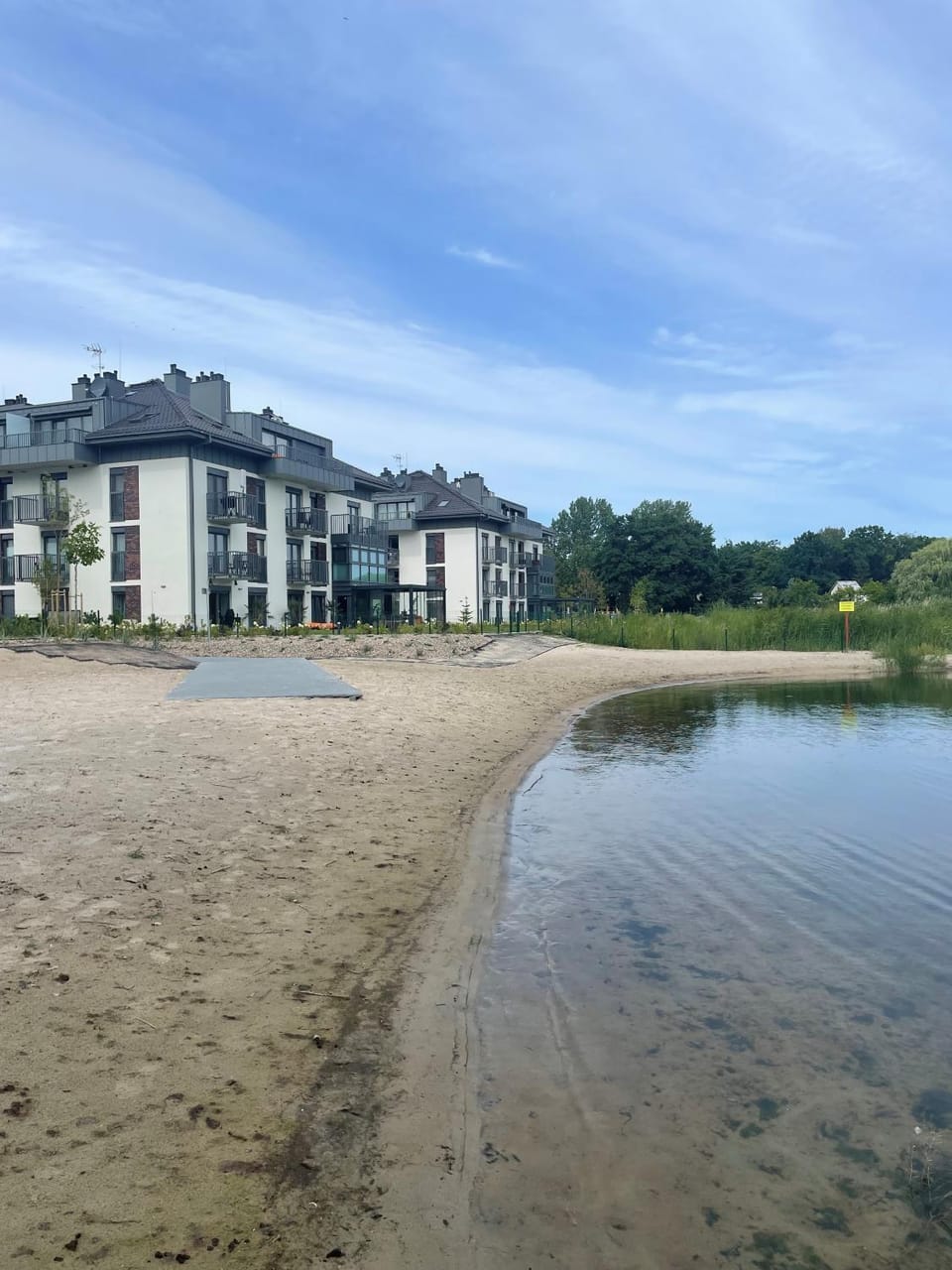 Property building, Beach