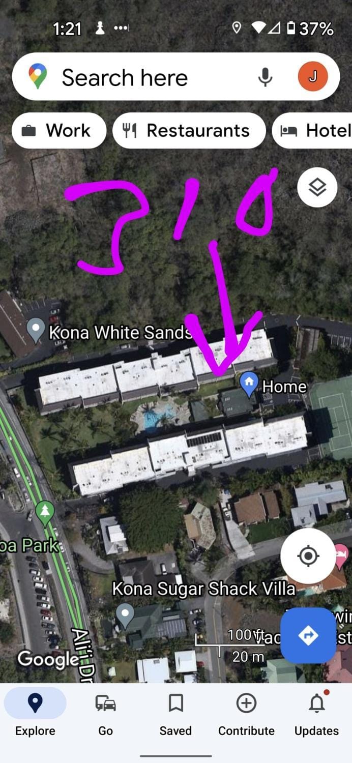 White Sands Village, Upgraded 2BR, Great View Apartment in Big Island
