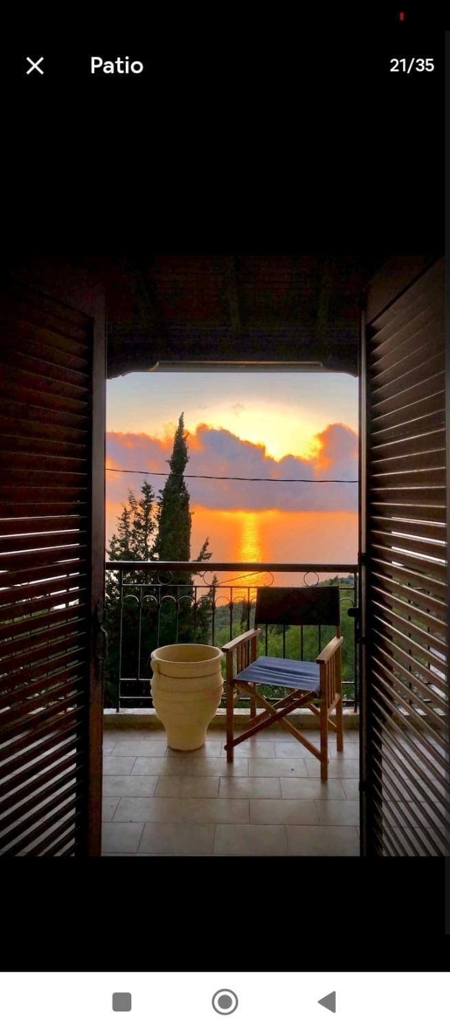 Ionian Lefkada Sunset House flyMeRachi40m House in Lefkada, Lefkada Municipality, Greece