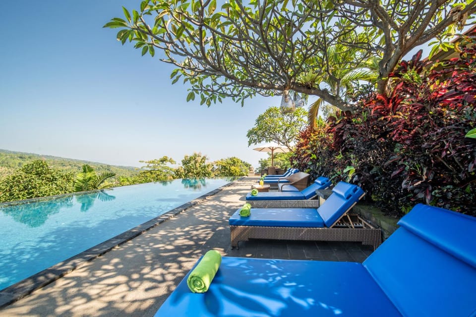 Day, Natural landscape, Pool view, Swimming pool, Swimming pool, sunbed