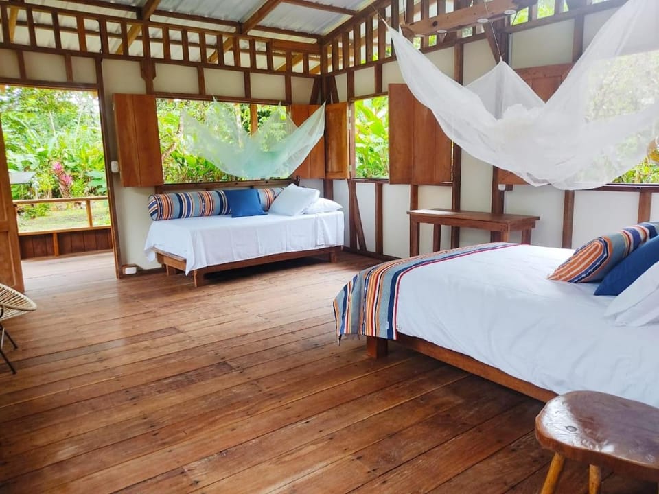 Bed, Natural landscape, Balcony/Terrace, Photo of the whole room, Bedroom