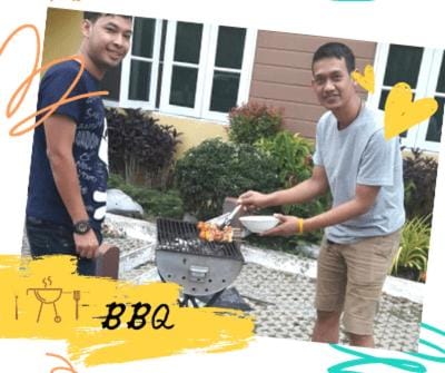BBQ facilities, stove