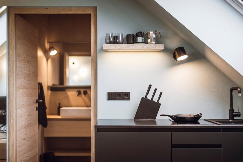 Property building, Kitchen or kitchenette, Living room