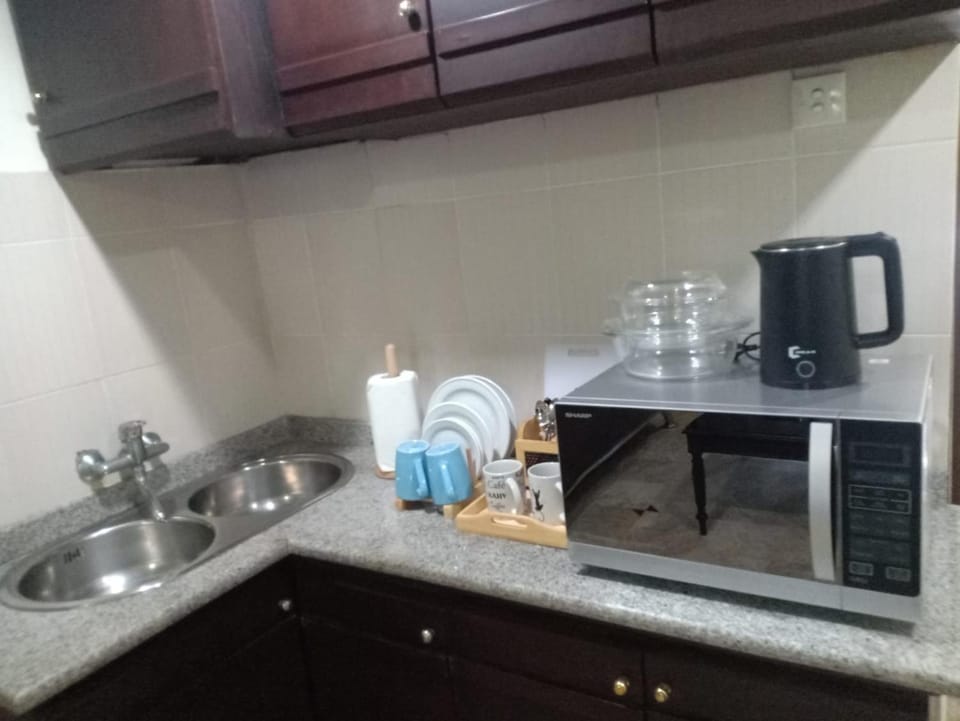 Kitchen or kitchenette, minibar, toaster