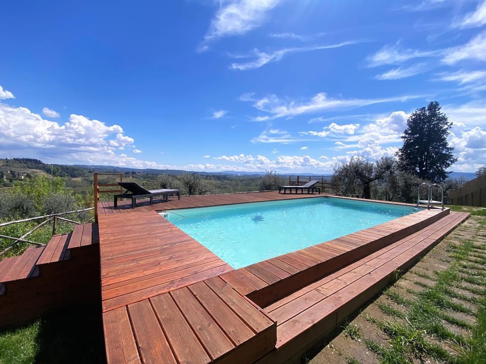 Natural landscape, Swimming pool, Swimming pool, sunbed