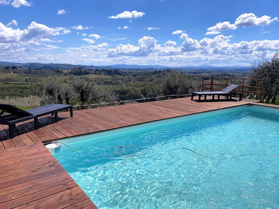 Natural landscape, Swimming pool, Swimming pool, sunbed