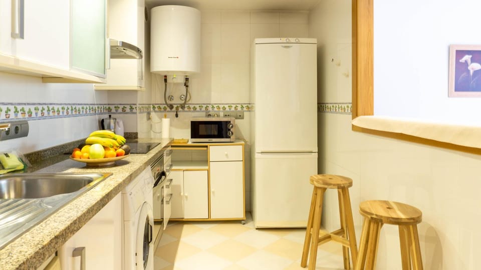 Kitchen or kitchenette, minibar, pet friendly, stove, toaster, washing machine