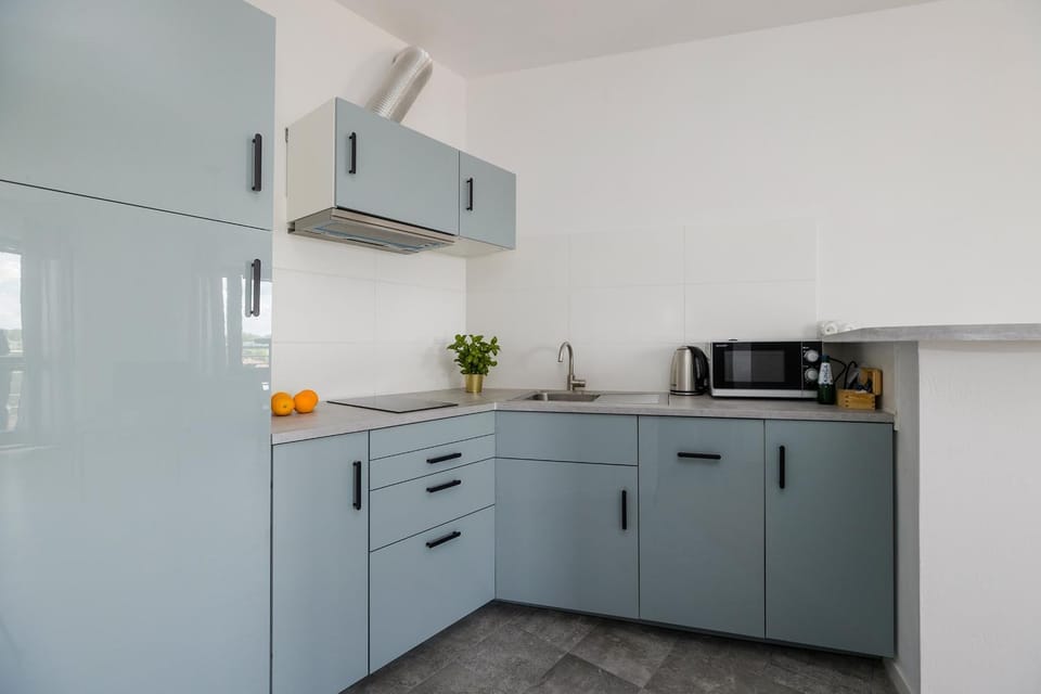Coffee/tea facilities, Kitchen or kitchenette, minibar, stove