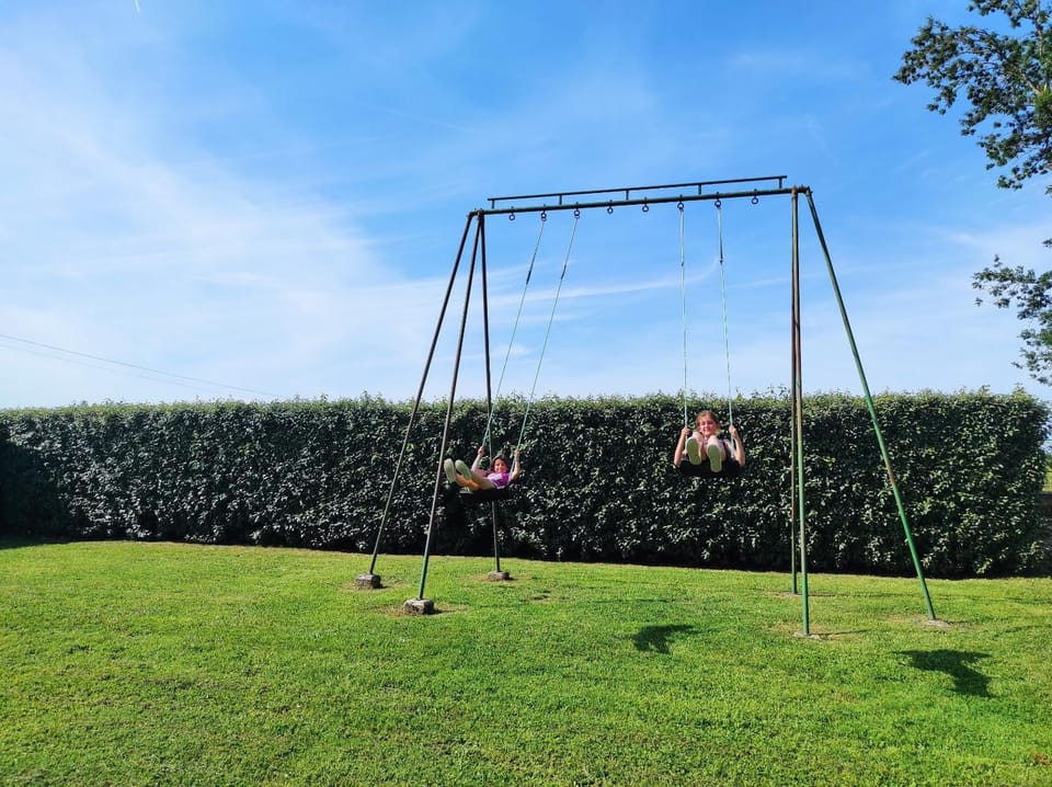 Spring, Garden, Garden view