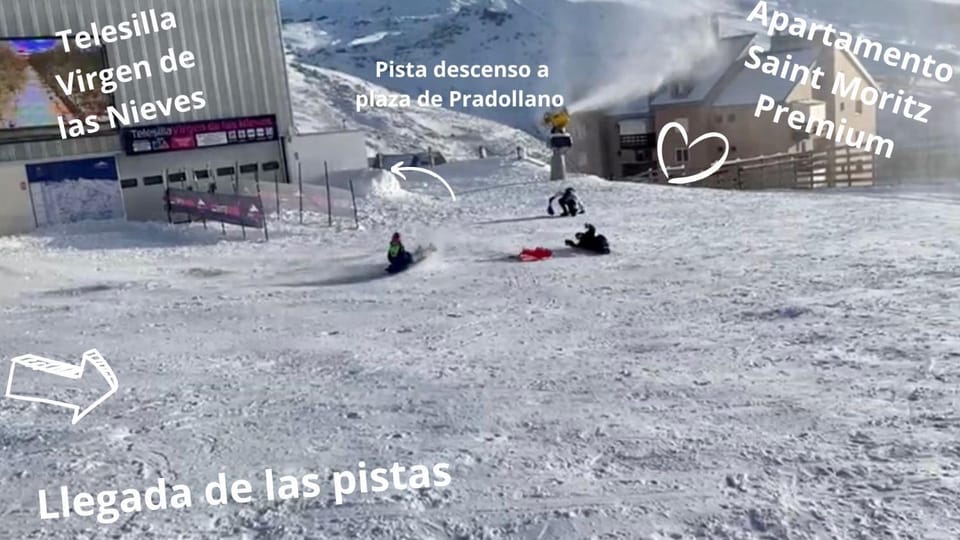 Property building, Winter, Skiing