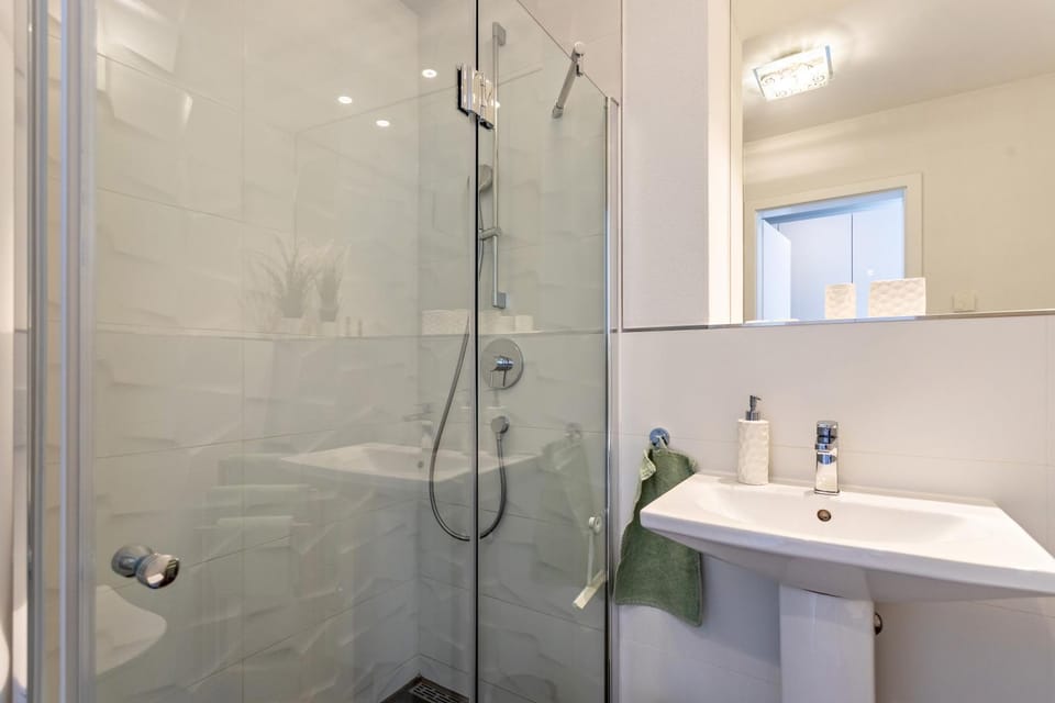 Bathroom, Living room