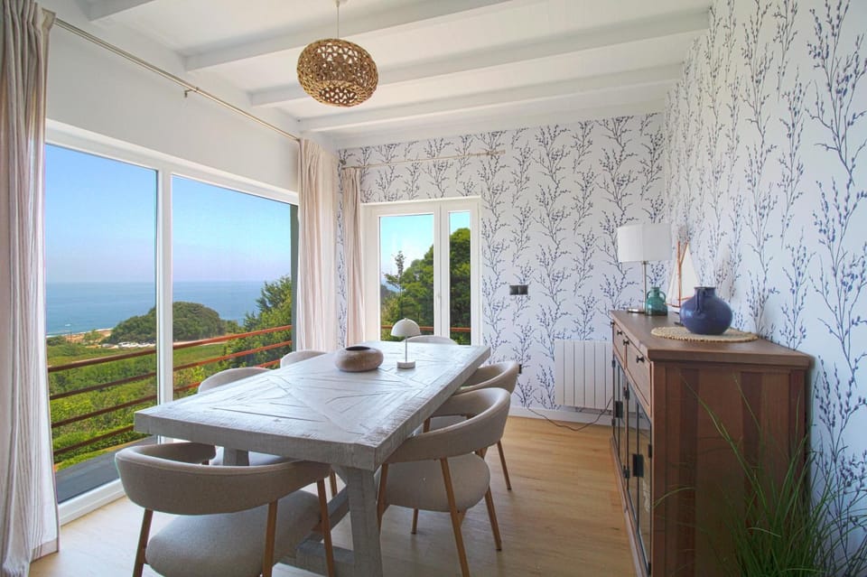 Natural landscape, Dining area, Sea view