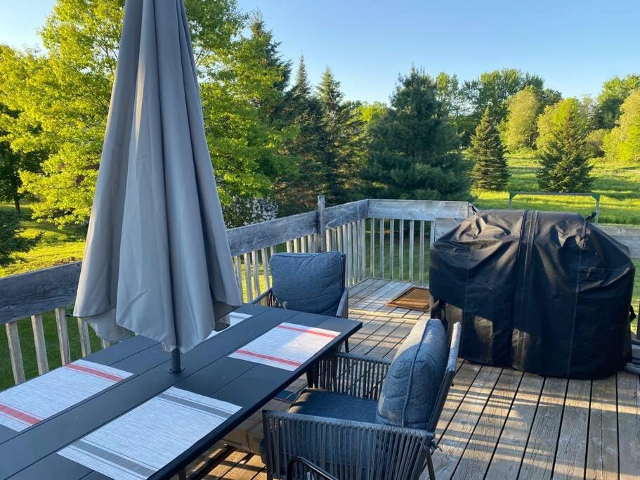 Relaxez, condo Zen, climatisé, campagne&lacs Apartment in New Hampshire