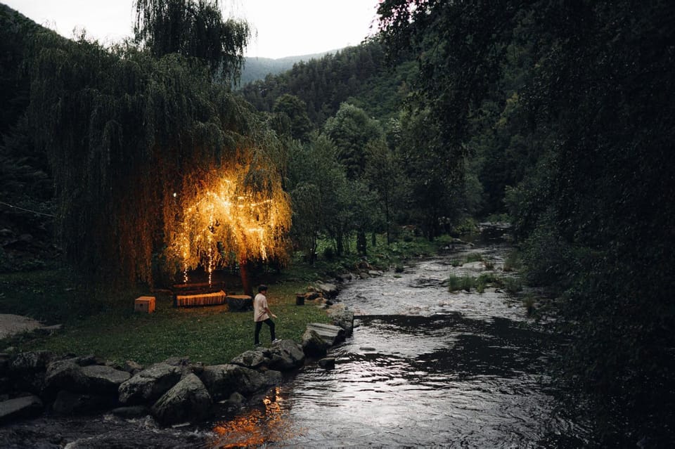 Natural landscape, River view, Inner courtyard view
