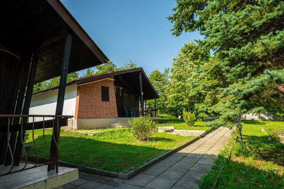 Property building, Garden view